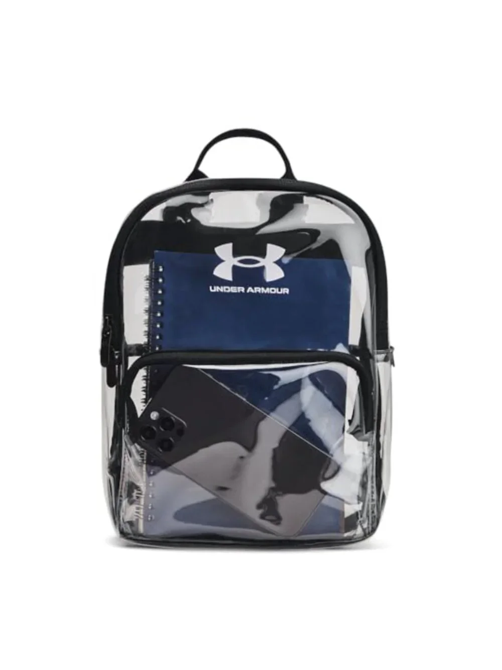 Transparent Water Resistant Mini Backpack Daypack with Phone Pocket